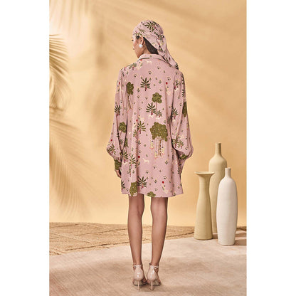 Masaba Pink Pirouette Picnic Mini Dress