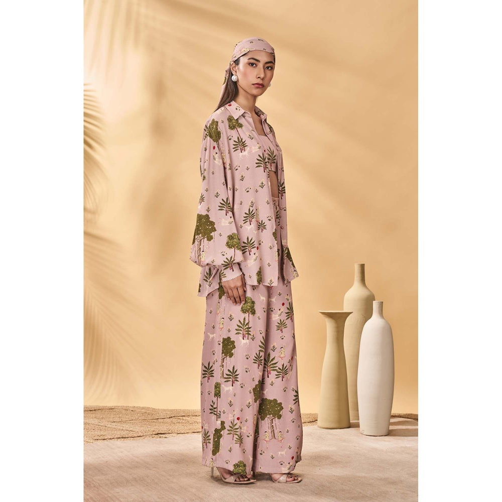 Masaba Pink Pirouette Picnic Trousers