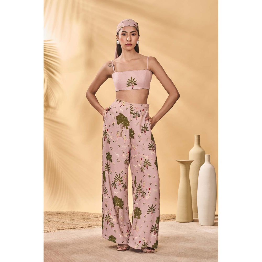 Masaba Pink Pirouette Picnic Trousers