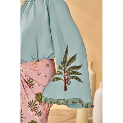Masaba Blue Top
