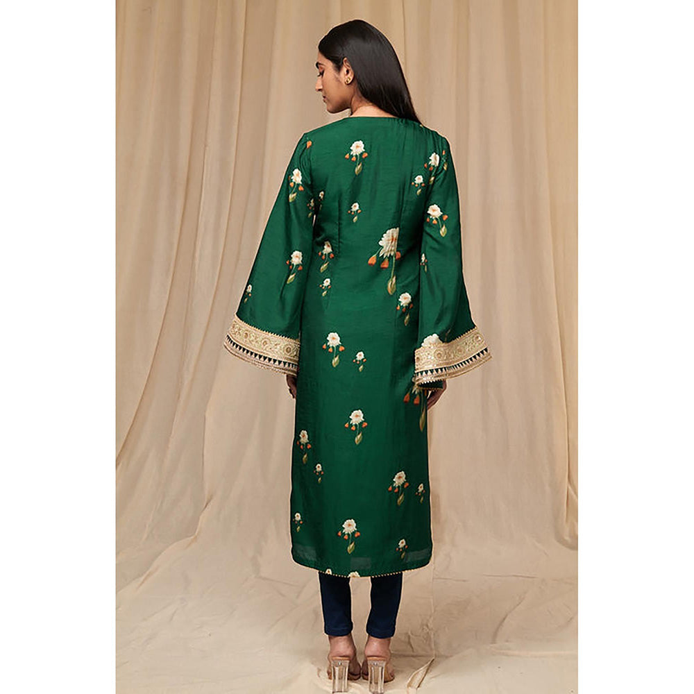 Masaba Bottle Green Buttercup Kurta