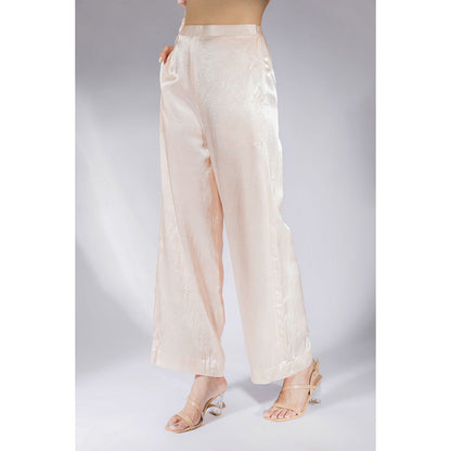 Masumi Mewawalla Peach Pink Sequined Blazer (Set of 2)