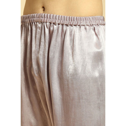 Masumi Mewawalla Lavender Embroidered Kurta with Pant (Set of 2)