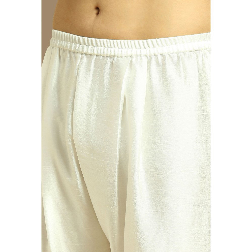 Masumi Mewawalla Purple Embroidered Kurta with Pant (Set of 2)