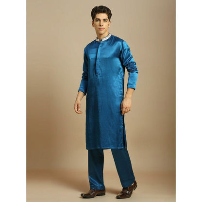Masumi Mewawalla Blue Kurta with Pant (Set of 2)