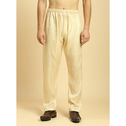 Masumi Mewawalla Beige Ombre Kurta with Pant (Set of 2)