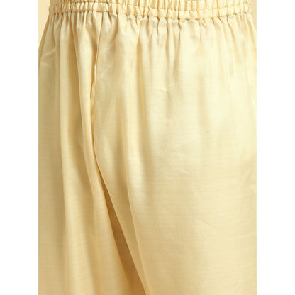 Masumi Mewawalla Beige Ombre Kurta with Pant (Set of 2)