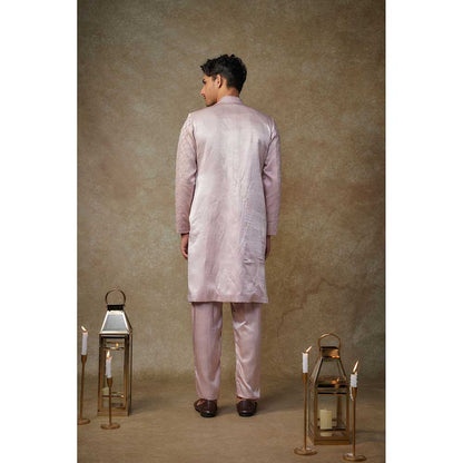 Masumi Mewawalla Dusty Pink Embroider Sherwani with Pant (Set of 2)