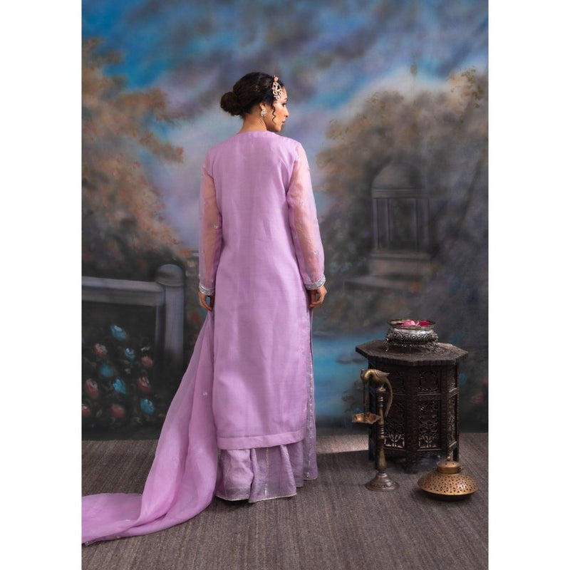 MEESA Fiza Lavender Palazzo (Set of 3)