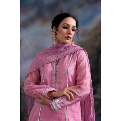 MEESA Inaya Pink Palazzo (Set of 3)