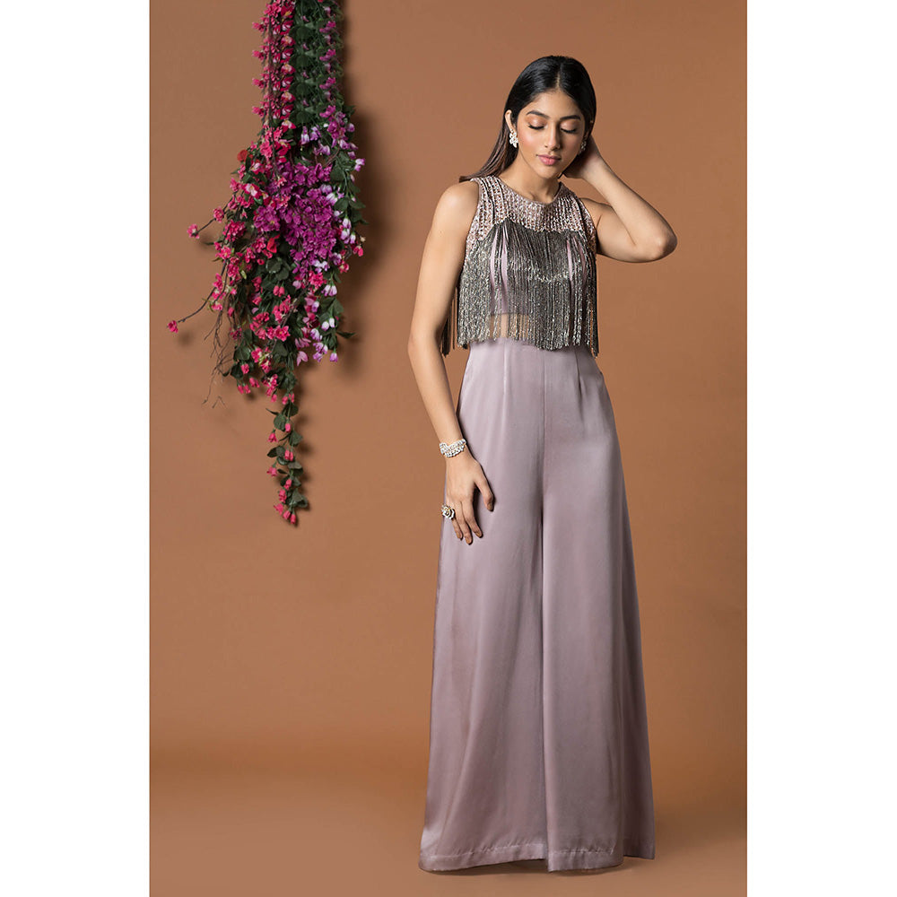 MEHAK MURPANA Purple Jumpsuit