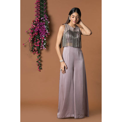 MEHAK MURPANA Purple Jumpsuit