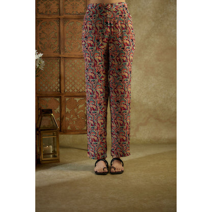 MEHAK MURPANA Multi Printed Coord with Embroidery (Set of 2)