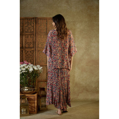 MEHAK MURPANA Multi Printed Co-Ord (Set of 2)