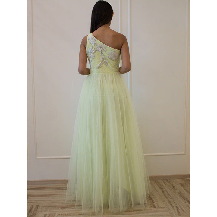 Malika Gupta Green Amy Gown