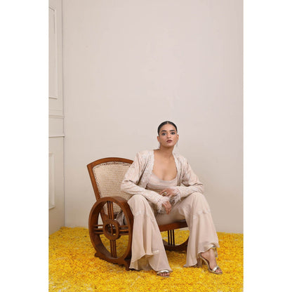 Miku Kumar Pink Aisha Co-Ord (Set of 6)