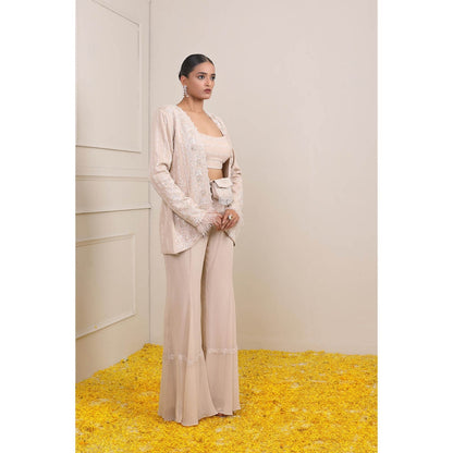 Miku Kumar Pink Aisha Co-Ord (Set of 6)