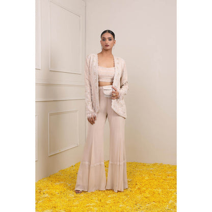 Miku Kumar Pink Aisha Co-Ord (Set of 6)