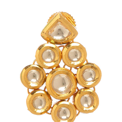 MINAKI Gold Jewellery Drop and Dangler Earrings