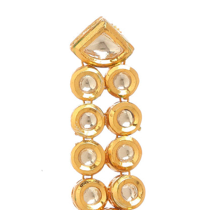 MINAKI Green Jewellery Drop and Dangler Earrings