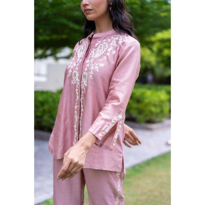 MINSH Crimson Pink Co-Ord (Set of 2)