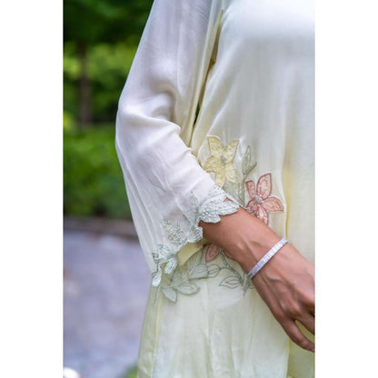 MINSH Limon Yellow Top With Palazzo (Set of 2)