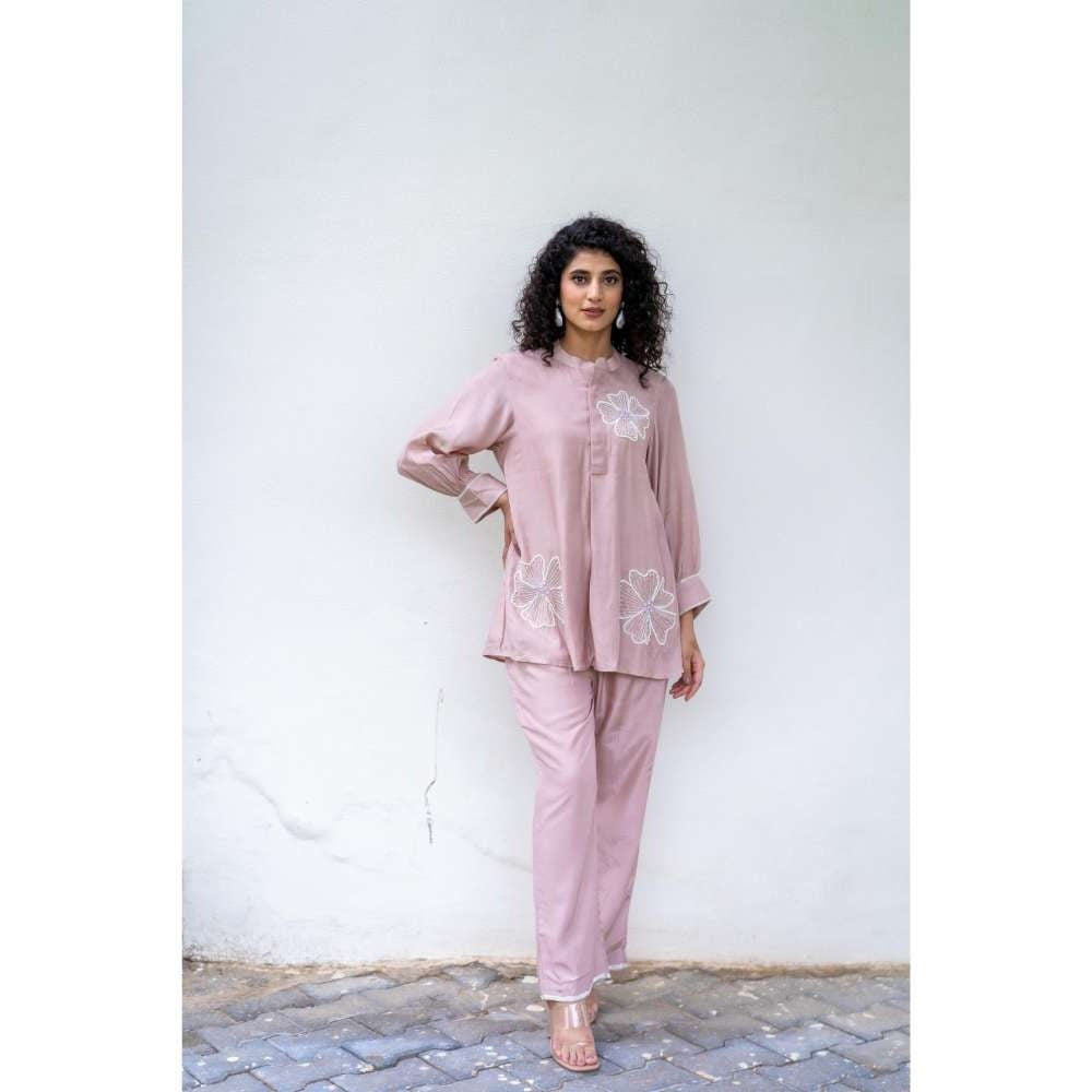 MINSH Scarlett Mauve Co-Ord (Set of 2)