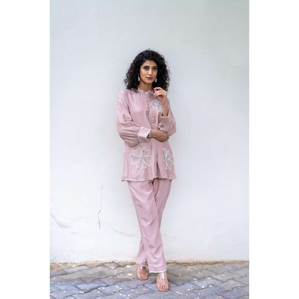 MINSH Scarlett Mauve Co-Ord (Set of 2)