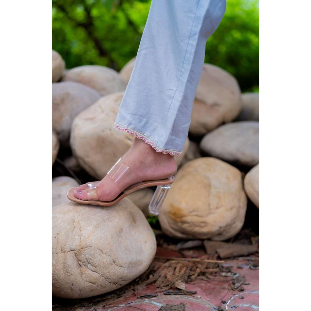 MINSH Morning Dew Blue Co-Ord (Set of 2)