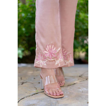 MINSH Cherry Blossom Beige Co-Ord (Set of 2)