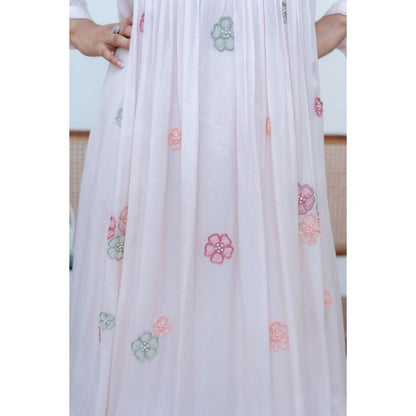 MINSH White Blush Kurta with Pant