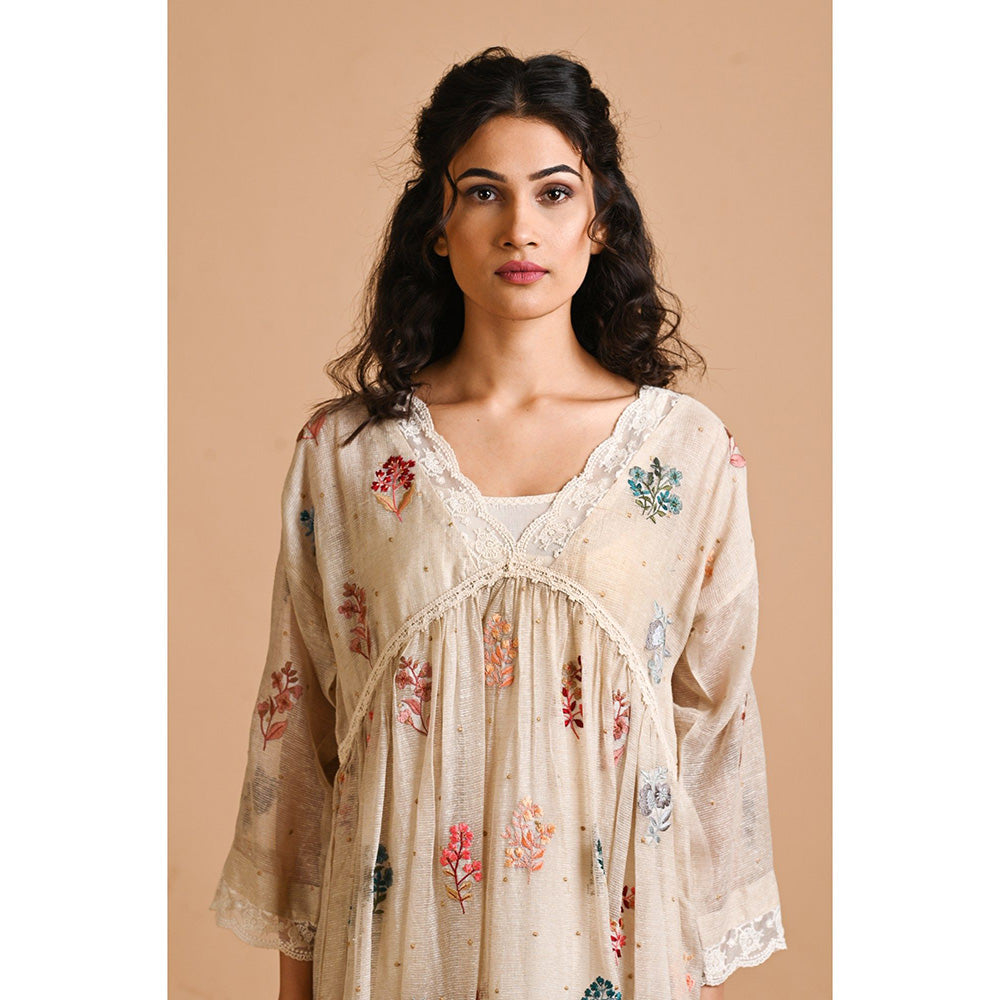 MITYAN Dragon Plant Dress with Inner (Set of 2)