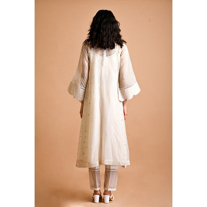 MITYAN Amarnth Kurta with Inner (Set of 2)