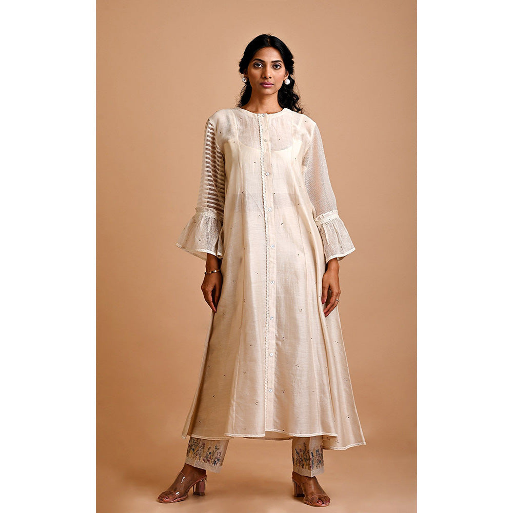 MITYAN Dogger Kurta with Inner (Set of 2)
