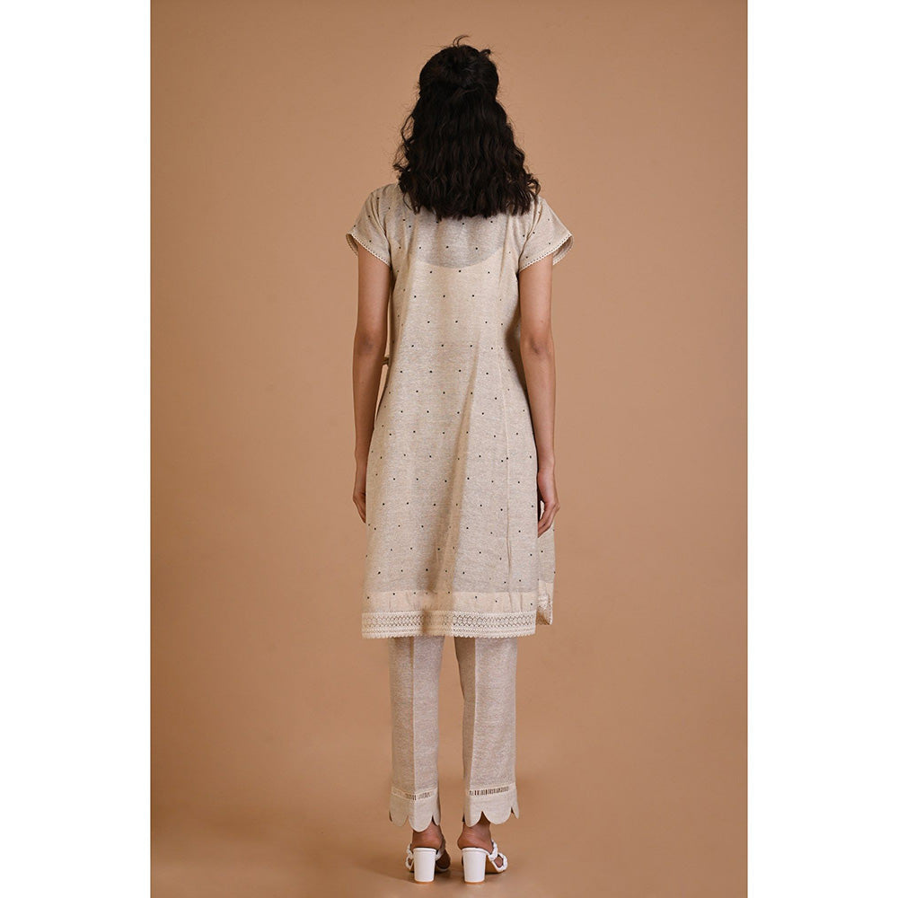 MITYAN Brittle Bush Kurta with Inner (Set of 2)