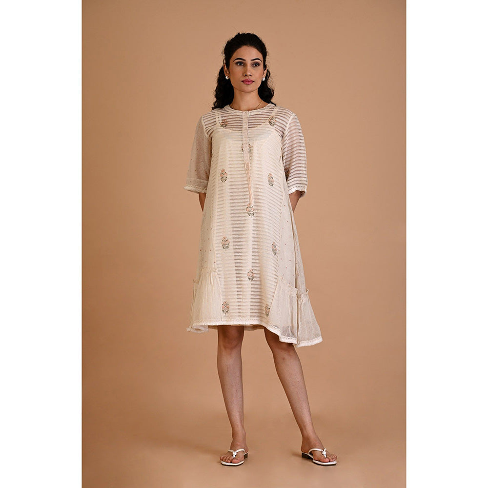 MITYAN Clove Pink Dress with Inner (Set of 2)