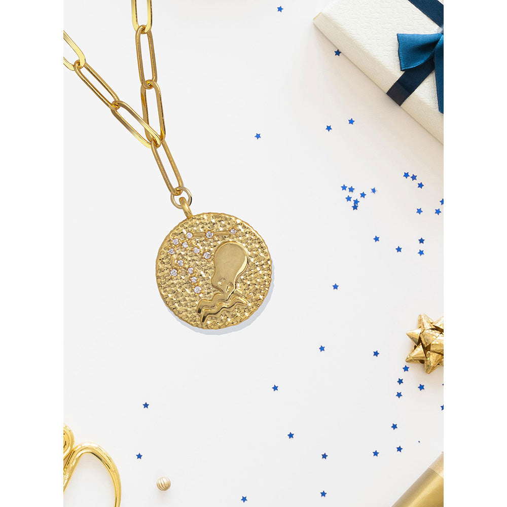 MNSH Link Aquarius Necklace