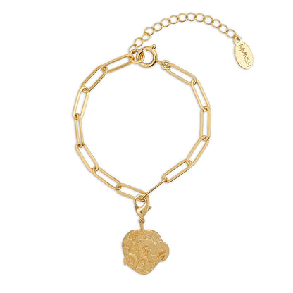 MNSH Zodiac Aries Charm Bracelet
