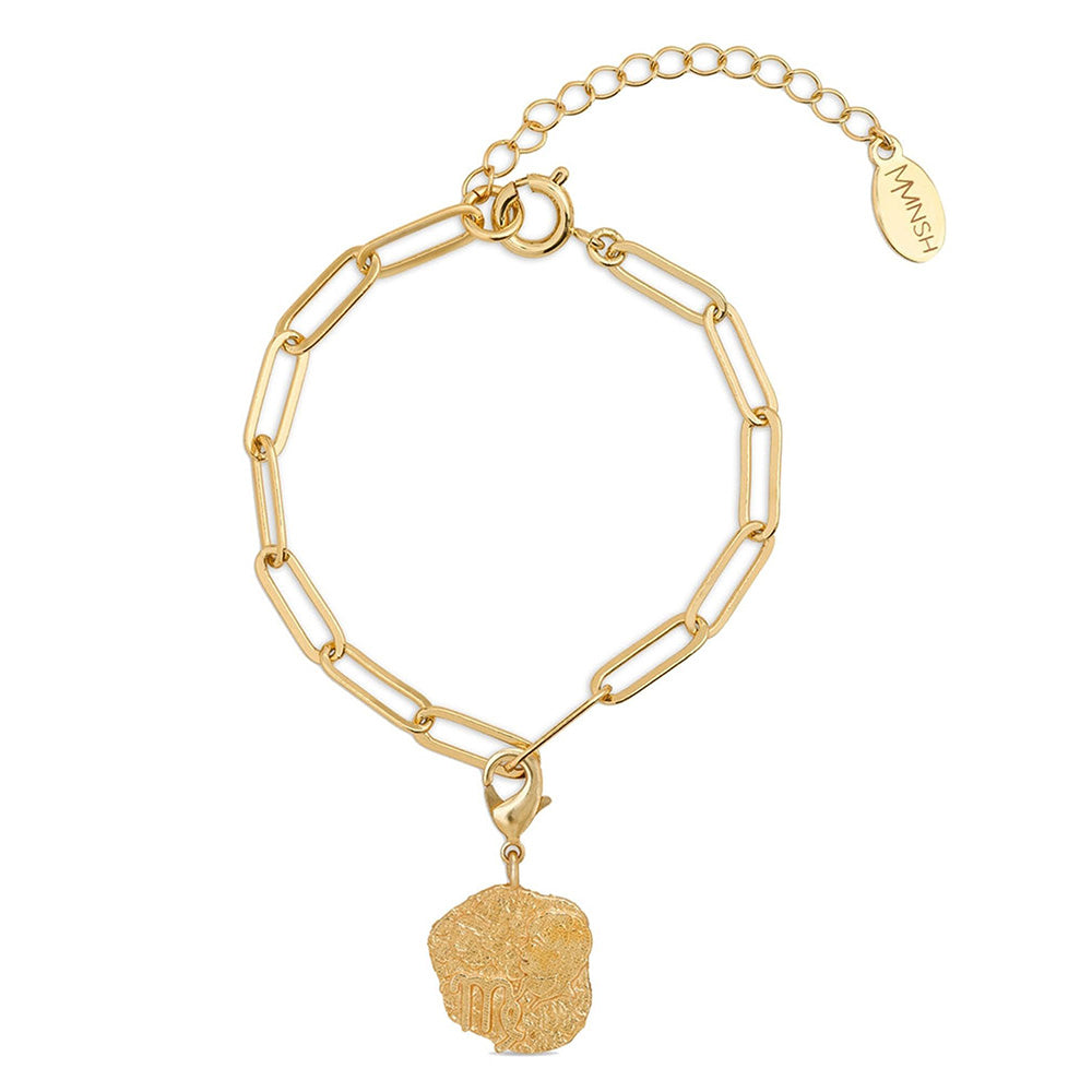 MNSH Zodiac Virgo Charm Bracelet