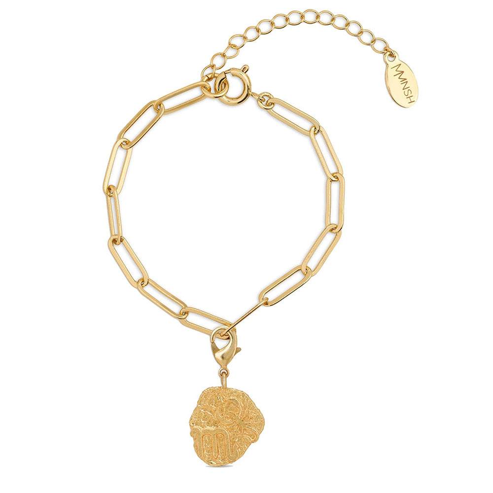 MNSH Zodiac Scorpio Charm Bracelet
