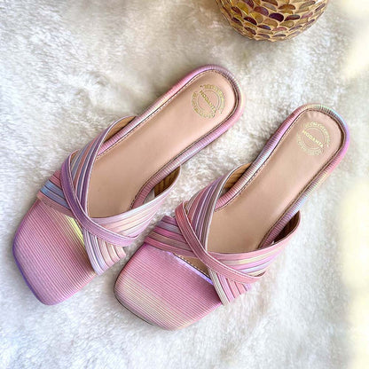 Modanta Rainbow Criss-Cross Flats
