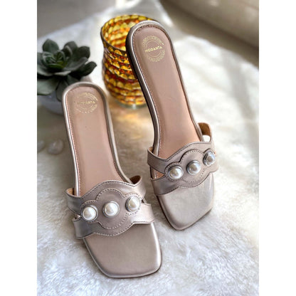 Modanta Gold Pearl Flats