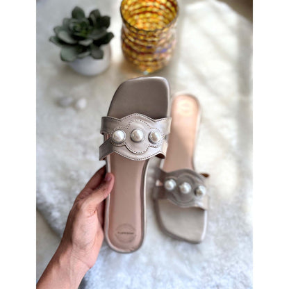 Modanta Gold Pearl Flats