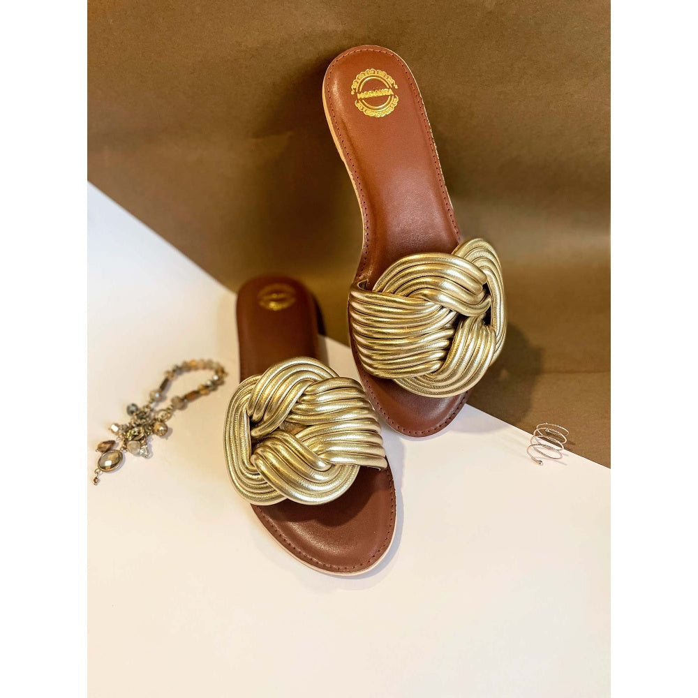 Modanta Brown Infinity Flats