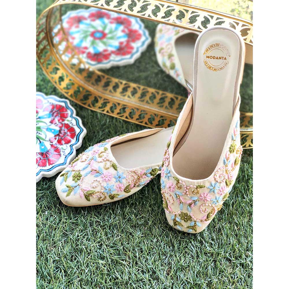 Modanta Floral Mules