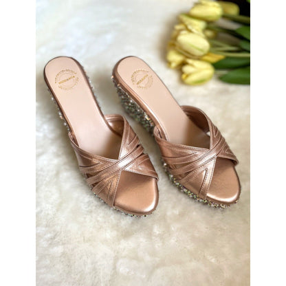 Modanta Rose Gold Wedges