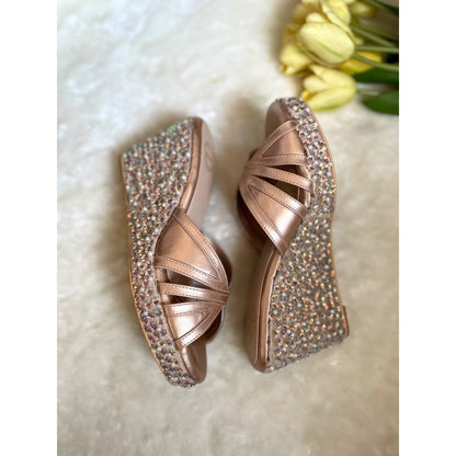 Modanta Rose Gold Wedges