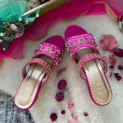 Modanta Fuchsia Pink Wedges