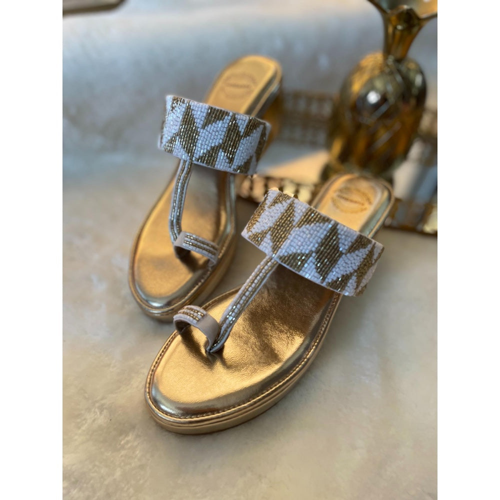 Modanta Women Silver Wedges