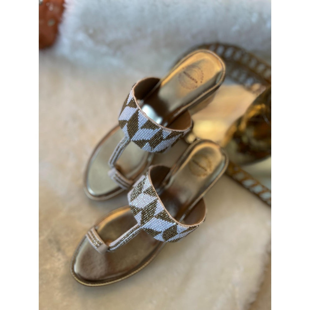Modanta Women Silver Wedges